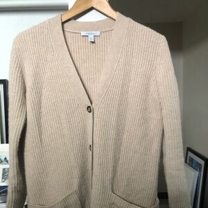 Beige cashmere cardigan by Max Mara
